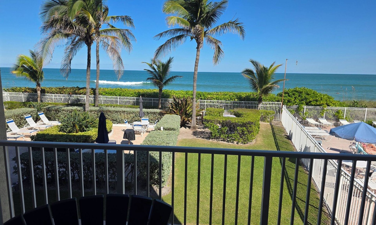 Hutchinson Island South Apartment | 2 Bedroom Beautiful Oceanfront Condo Pool Beach Steps Away