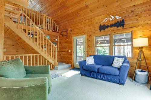 Stoddard House | 2 Mi to Boat Ramp: Log Cabin in New Hampshire