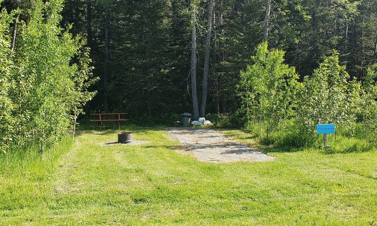 Sundre RV Rental | #2 Tent and RV site