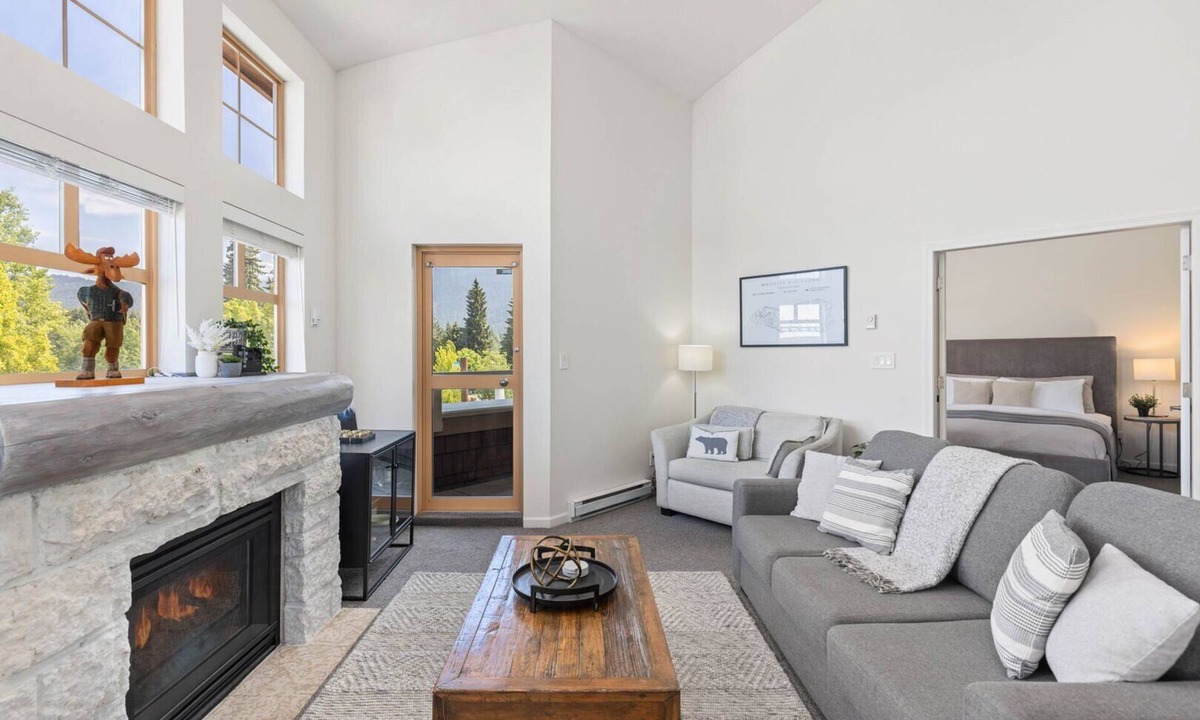 Village North Condo | 2BR + loft | Tyndall Stone Lodge | Village Location w/Olympic Plaza View | Fireplace | Hot Tub