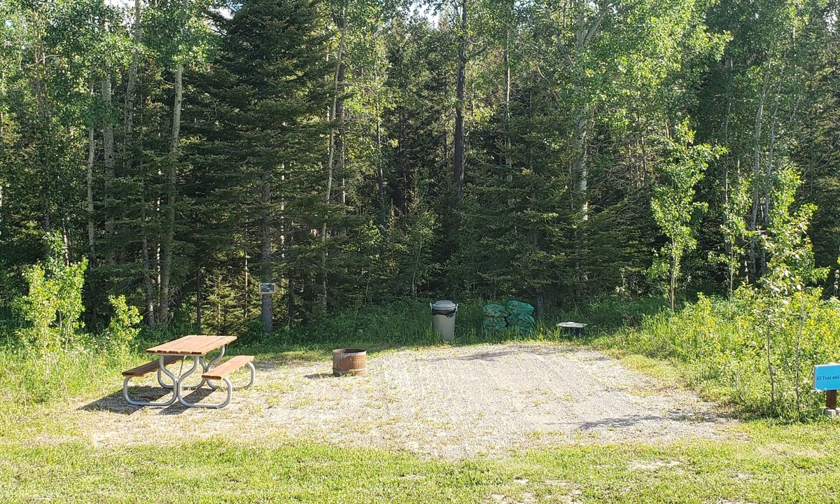Sundre RV Rental | #3 Tent and RV site