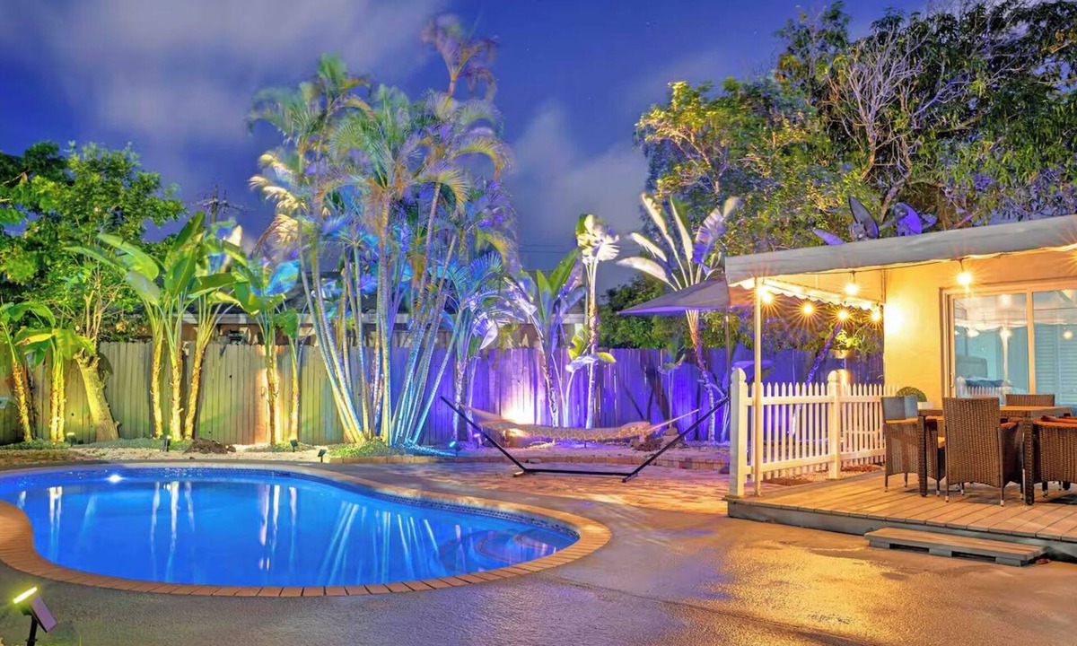 Pompano Beach House | 3BR Home w/Private Heated Pool Near Beach