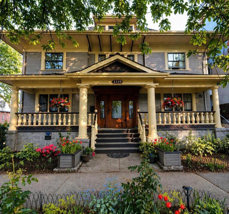 West End Villa | 4 Bedroom Grand Heritage Home Downtown Vancouver