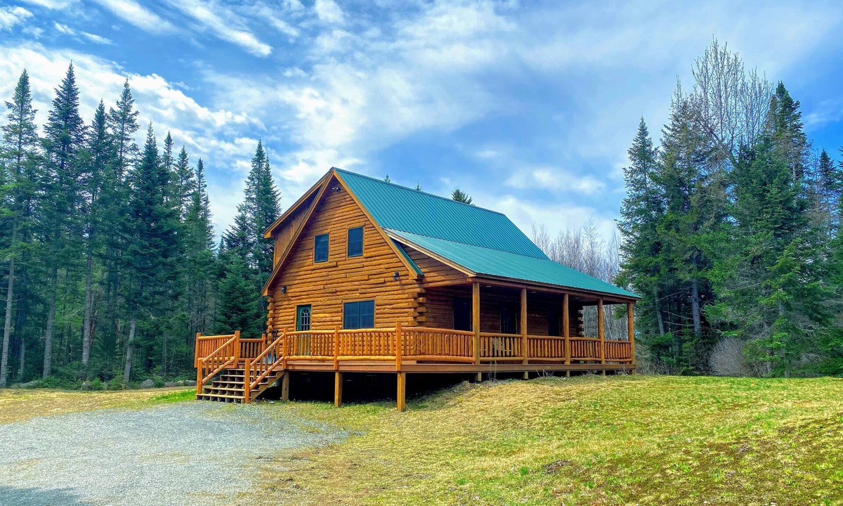 Twin Mountain Cabin | 40PL Log cabin - AC, in the White Mountains,