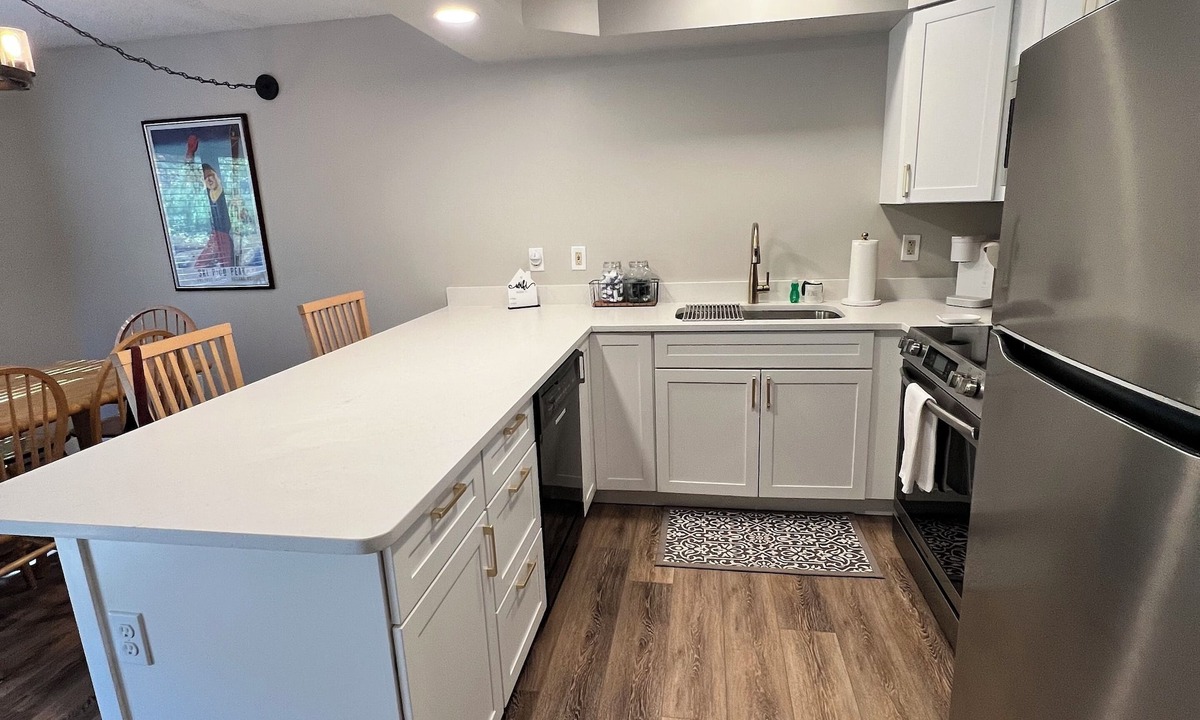 North Troy Condo | Absolute best ski on-off Slopeside location. Summer 2025 Reno just completed.