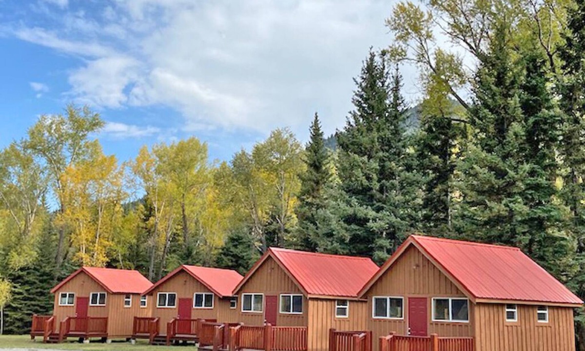 Capulin Cabin | AIYM Camp Riverfront Cabin #1. In the Rio Grande National Forest, Alamosa Canyon