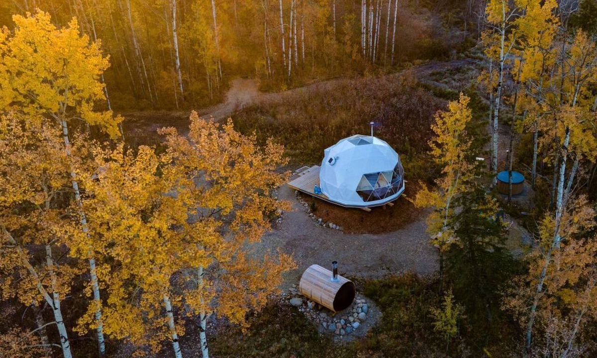 Central Alberta Cabin | Amazing Bubble Dome in Cherhill, Alberta