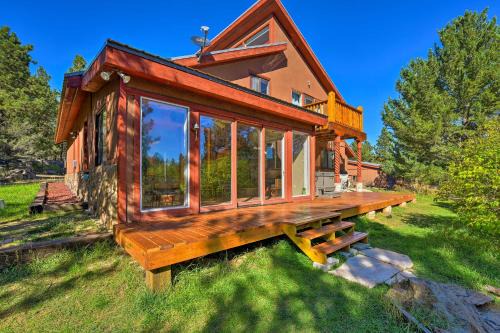 Angel Fire House | Angel Fire Mountain Cabin w/Hot Tub & Sauna!