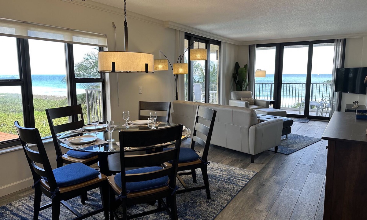 Fort Pierce Shores Condo | Beach Front Condo with wrap around balcony - Available Jan 2027