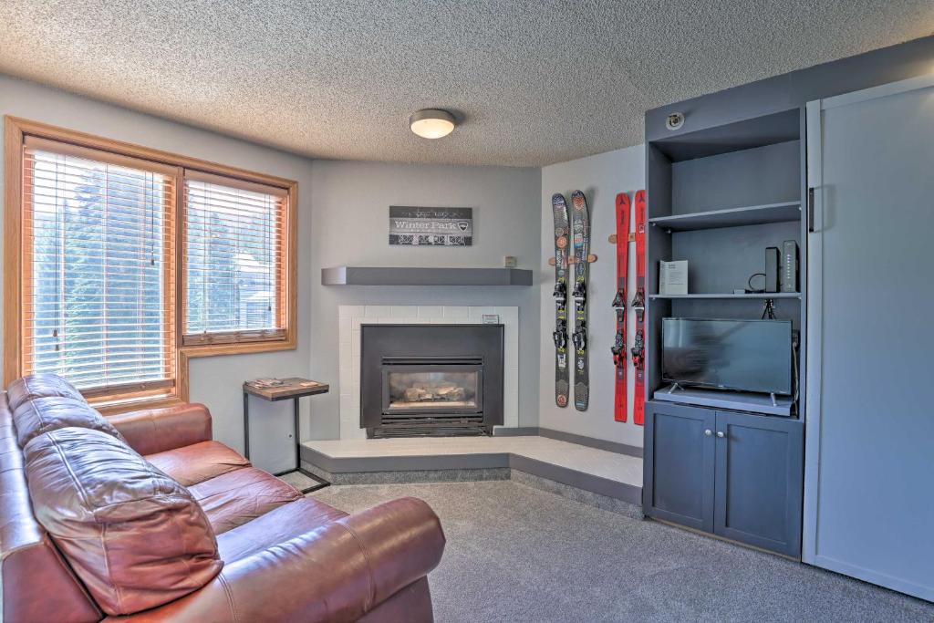 Winter Park Apartment | Cozy Ski-In/Out Winter Park Studio w/Hot Tubs!