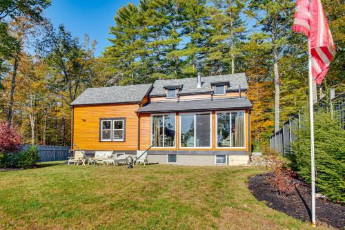 New Hampton House | Direct Lake Access! Quiet Waukewan Retreat