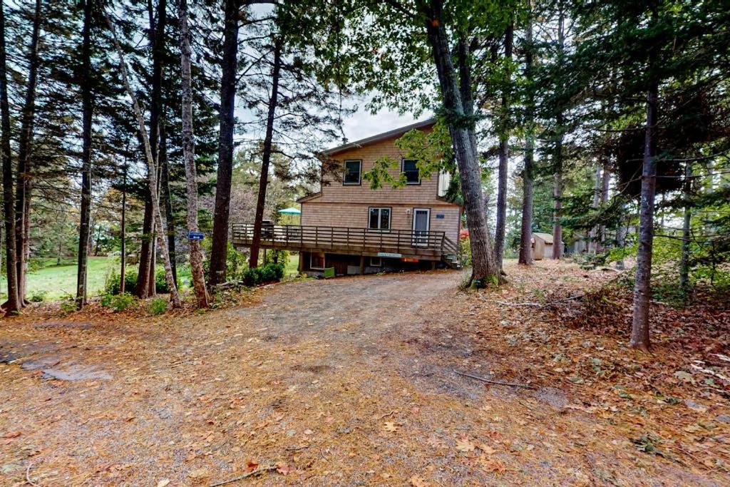 Southwest Harbor House | Dog-friendly 3-story home with wood stove, deck, grill, ocean views, W/D, AC