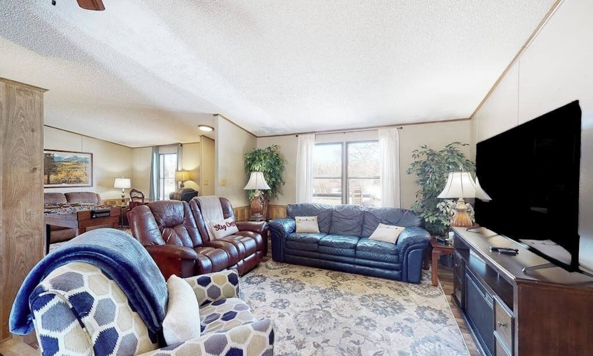 Alpine Village House | Dog-friendly home with mountain view, foosball, enclosed yard & W/D