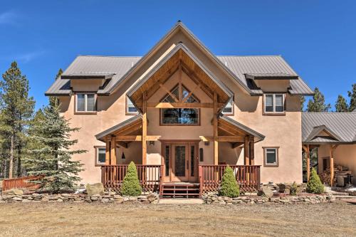 Angel Fire House | Grand Angel Fire Retreat w/Hot Tub & Fire Pit!
