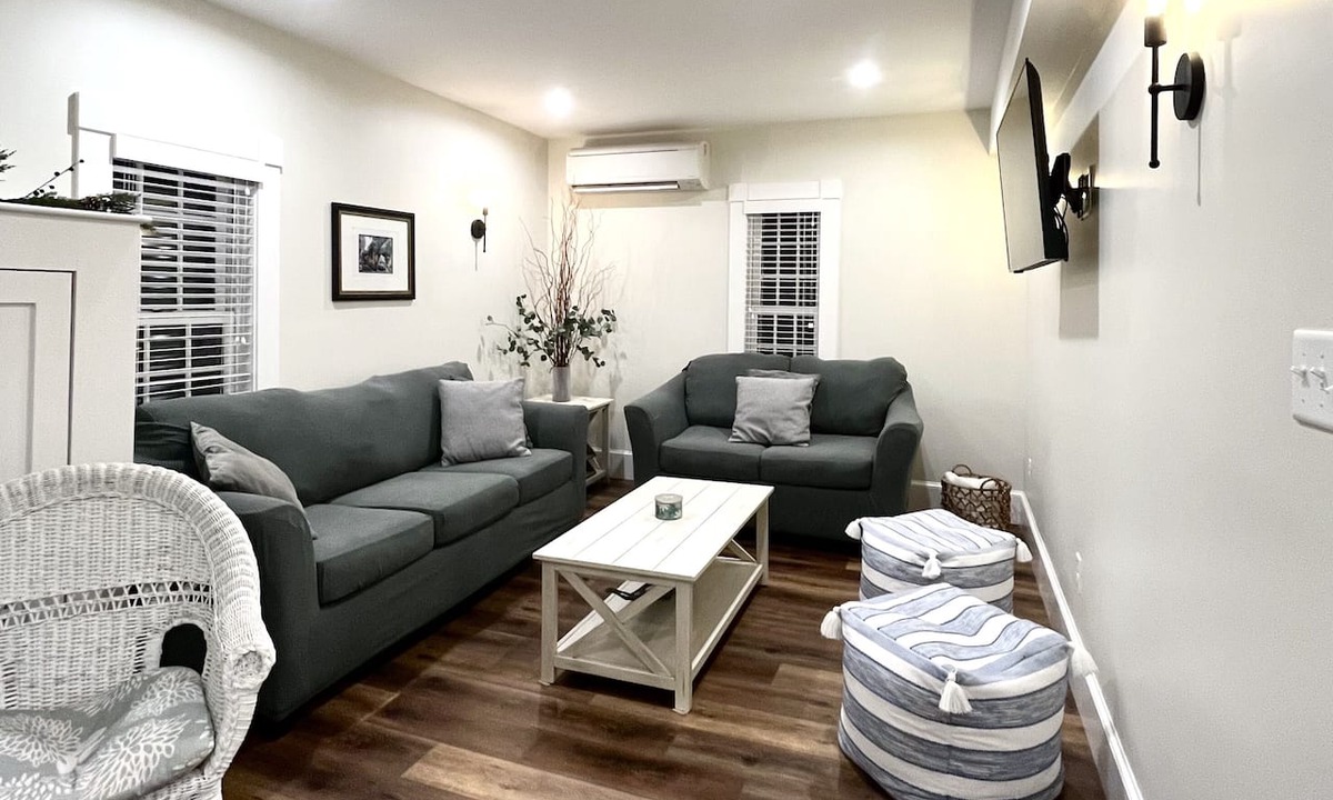 Ogunquit House | Historic Downtown Ogunquit Vacation Rental | Entire Home with Private Backyard & Converted Barn Space