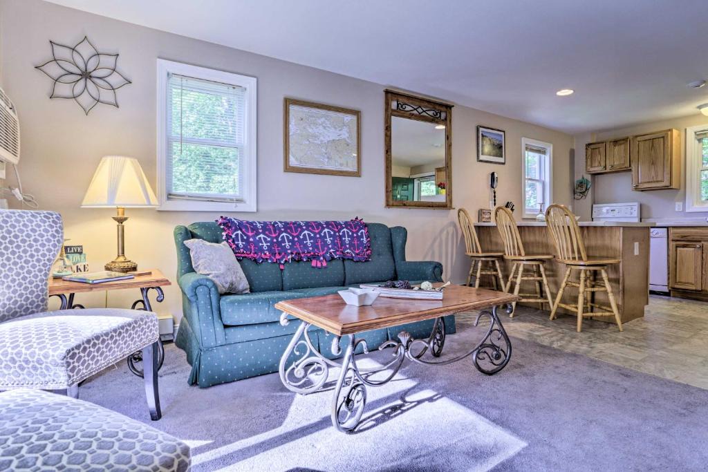 Gilford House | Lake Getaway: Walk Across Street to Private Beach!