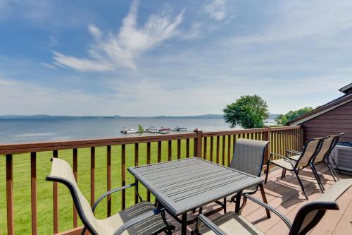Newport Center House | Lake Memphremagog Access: Newport Condo w/Balcony