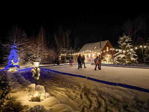 Carroll House | Log cabin 1 mile from skiing - 1800Bc