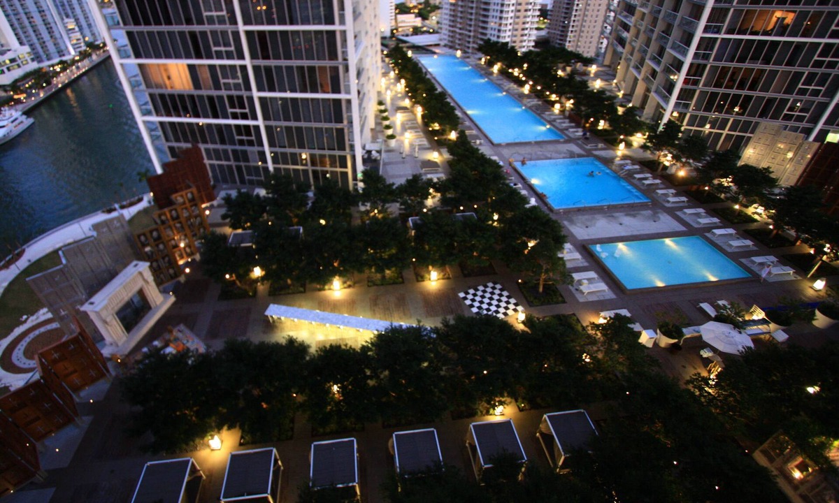 Downtown Miami Apartment | Luxury Waterfront Condo In The Urban Oasis At Icon-Brickell, W Resort Free SPA