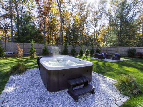 Marstons Mills House | Modern Cape Stay with Hot Tub and Fire Pit