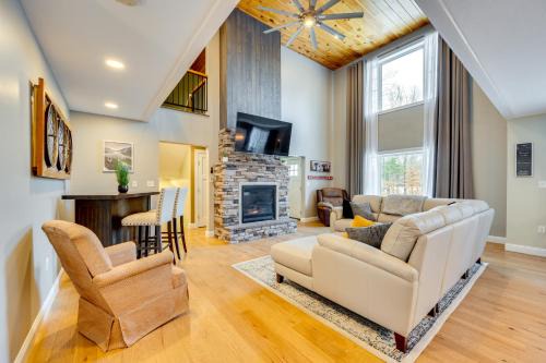 Birch Hill House | Mtn-View Gem w/Hot Tub & Fire Pit in North Conway