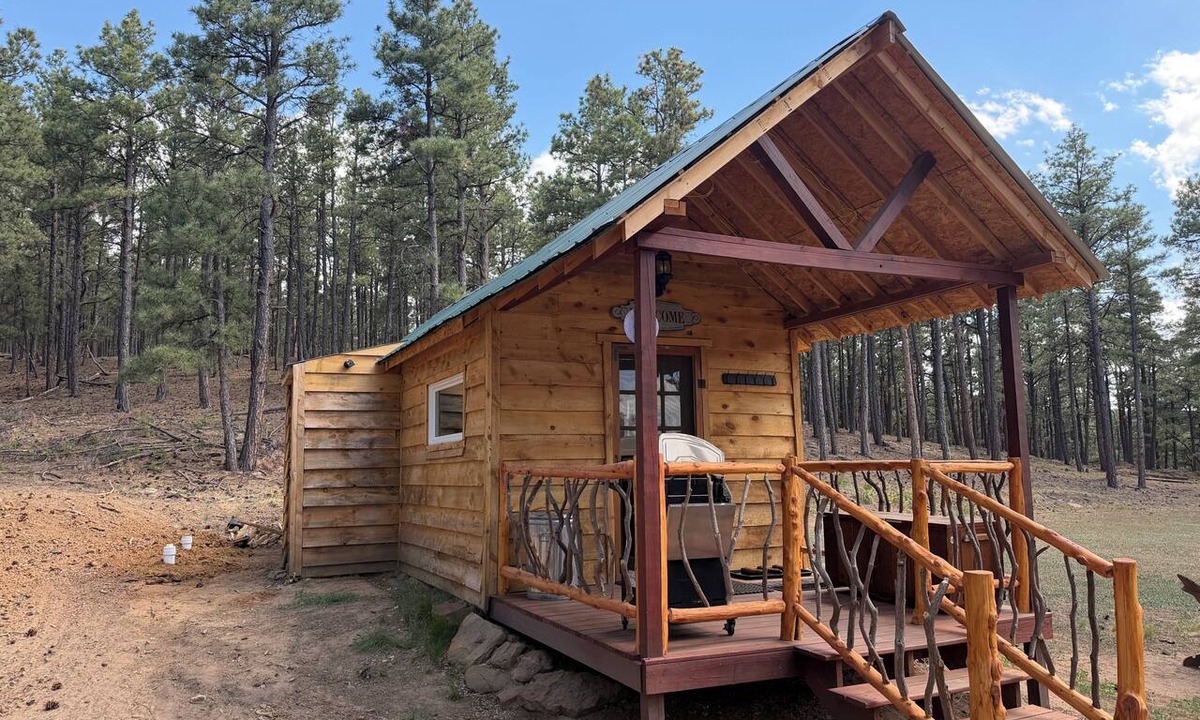 Gulnare Cabin | Newly built 1-bedroom cabin with loft in charming Aguilar for a cozy stay