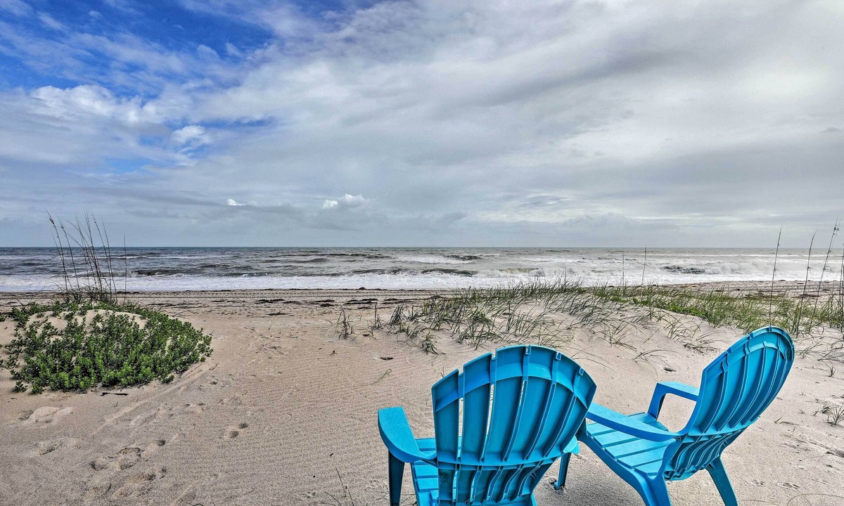 Ocean Park Apartment | Next to Turtle Preserve: Oceanside Florida Retreat