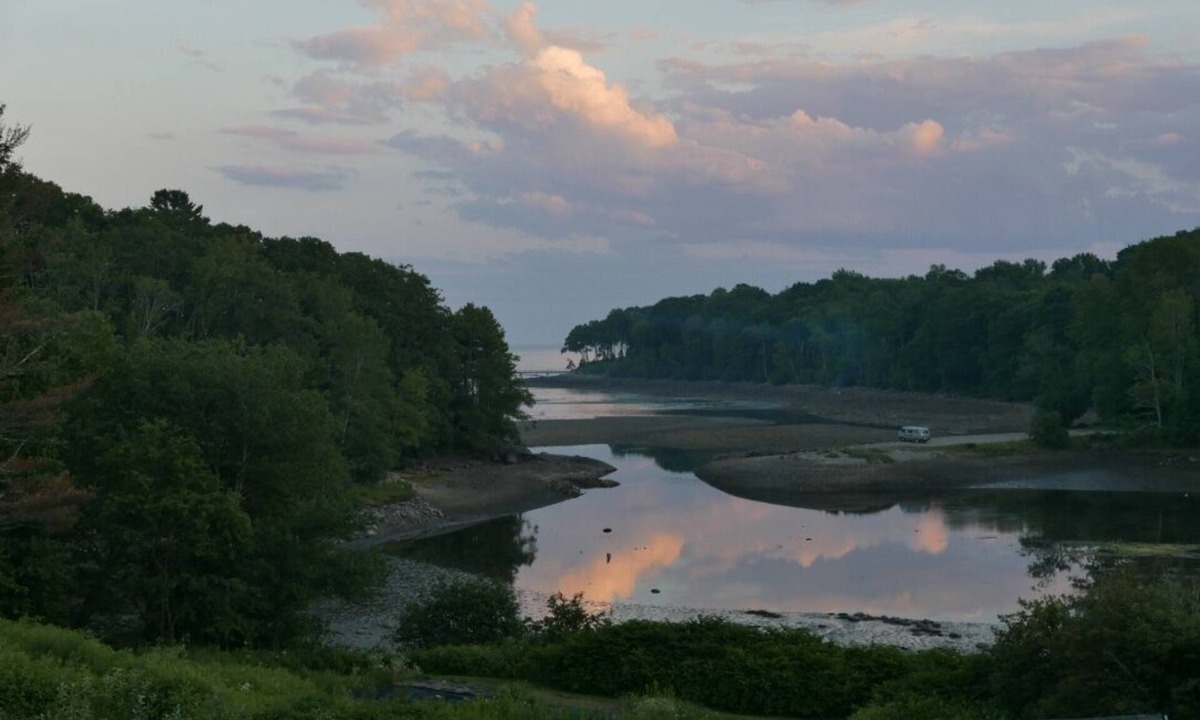 Lincolnville House | Ocean Frontage at the Mouth of The Ducktrap River