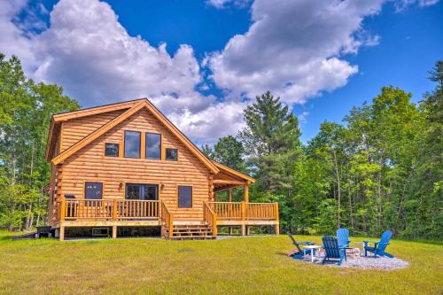 North Haverhill House | Peaceful North Haverhill Haven w/Wood Fire Pit