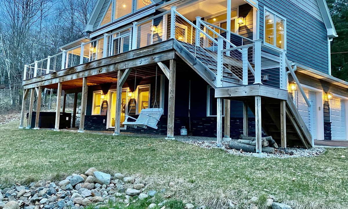 Diamond Point House | Private Lakeview House Lake George- 4BR 4.5BA with Hot Tub