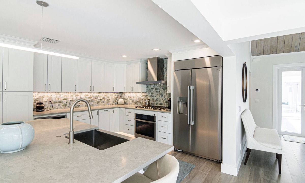 Ocean Walk House | Private pool home in gated community at beach totally renovated "salty modern "