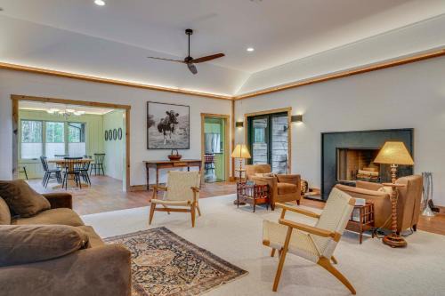 Keene House | Riverfront Hideaway in Keene: Walk to Town!