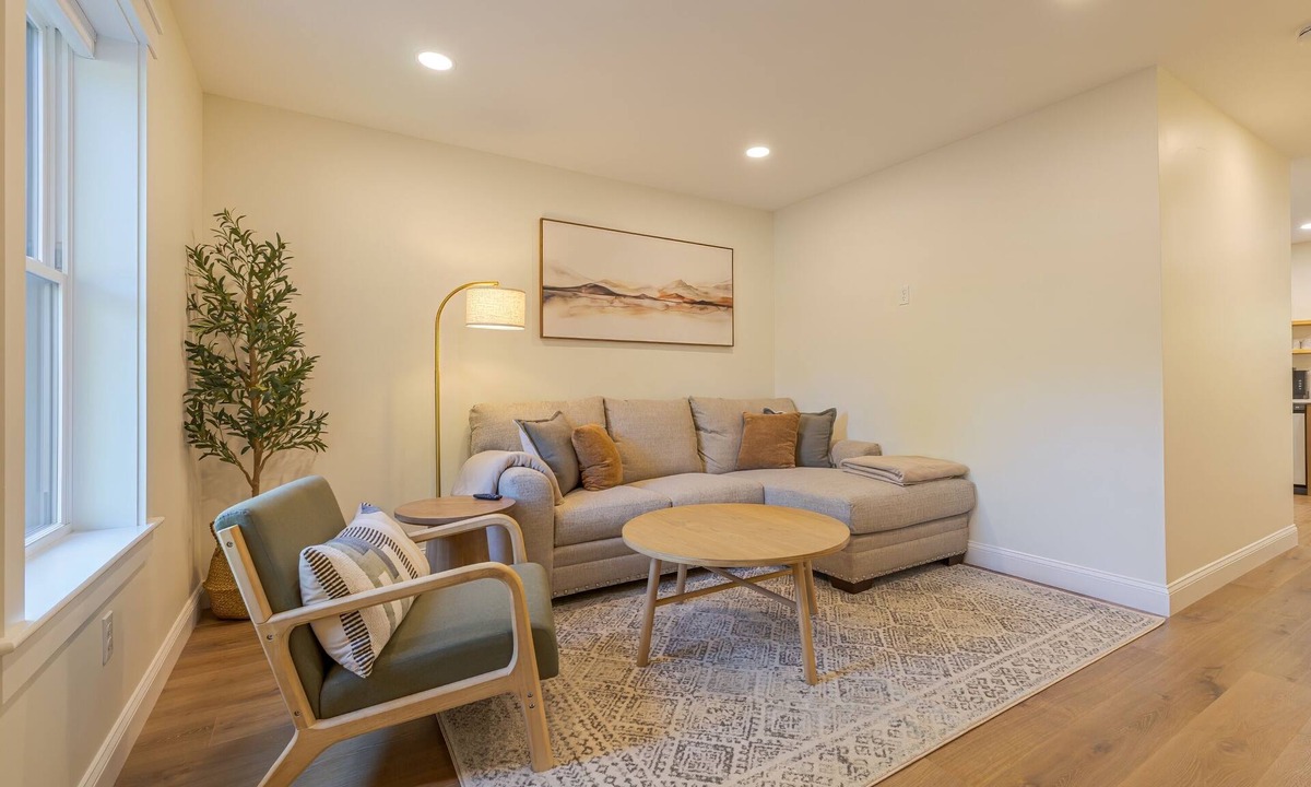 Ellsworth Apartment | Serene 2-bedroom apartment with WiFi in Ellsworth with a backyard stream.