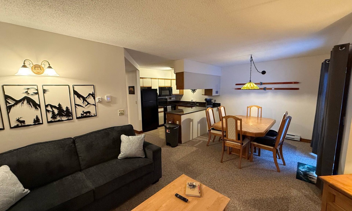 North Troy Condo | Ski On & Off - Trailside Condo