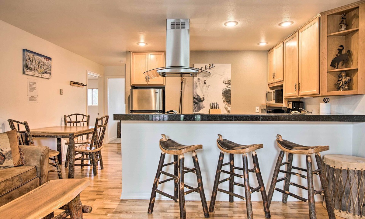 Moose Wilson Road Apartment | Skier's Dream: Upscale Condo By Teton Village!