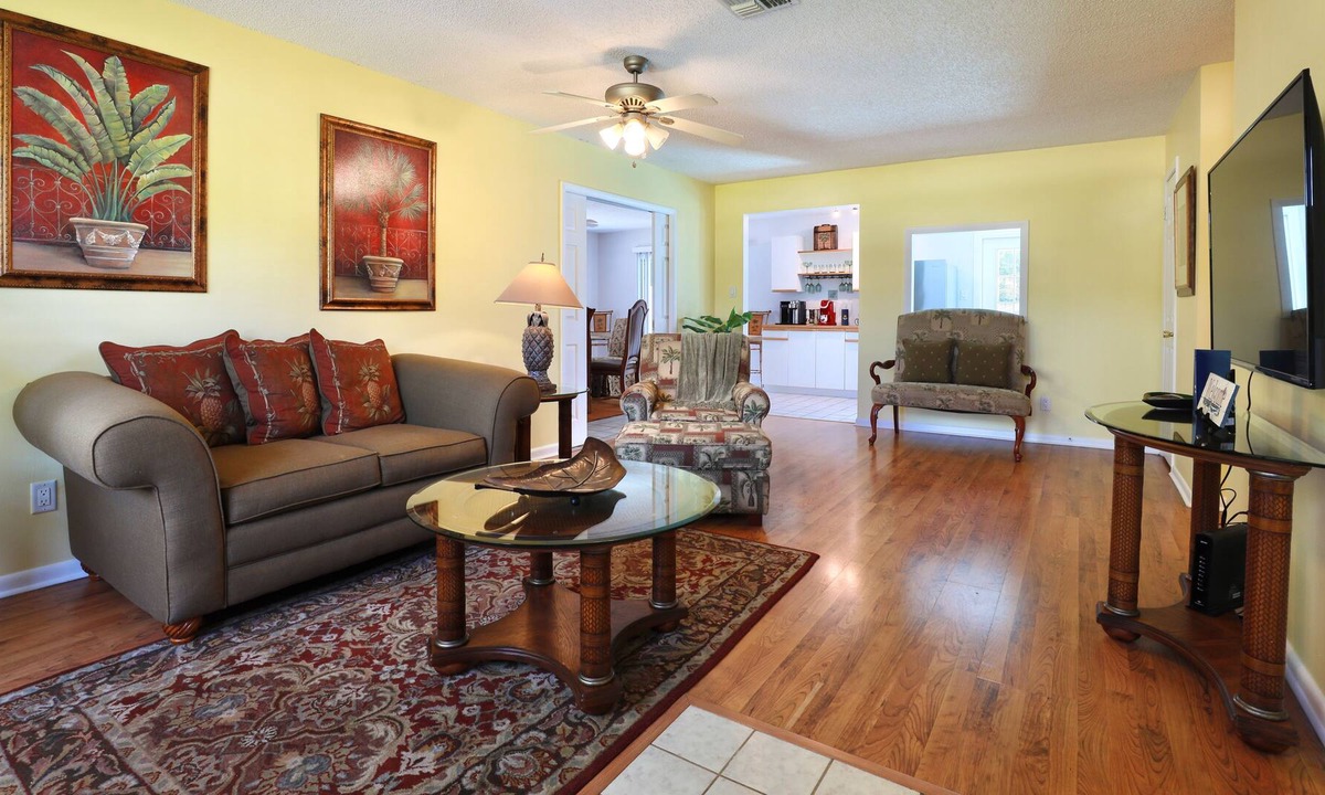 Florida Ridge House | Snowbird-friendly home with private pool, central AC, and WiFi - dogs welcome