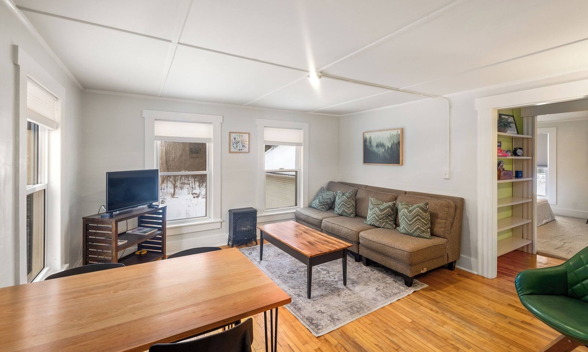 Morrisville Condo | Stowe Lofts- 2-bedroom condo, peaceful, 5 min to Stowe, Ask about pet policy