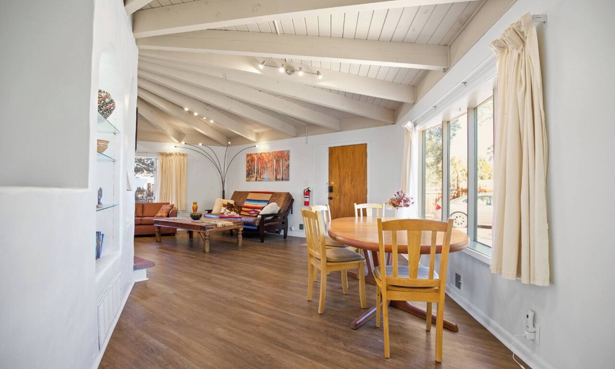 Taos House | Taos Pine Home - A/C - Hot Tub - Private Courtyard - Prime Location