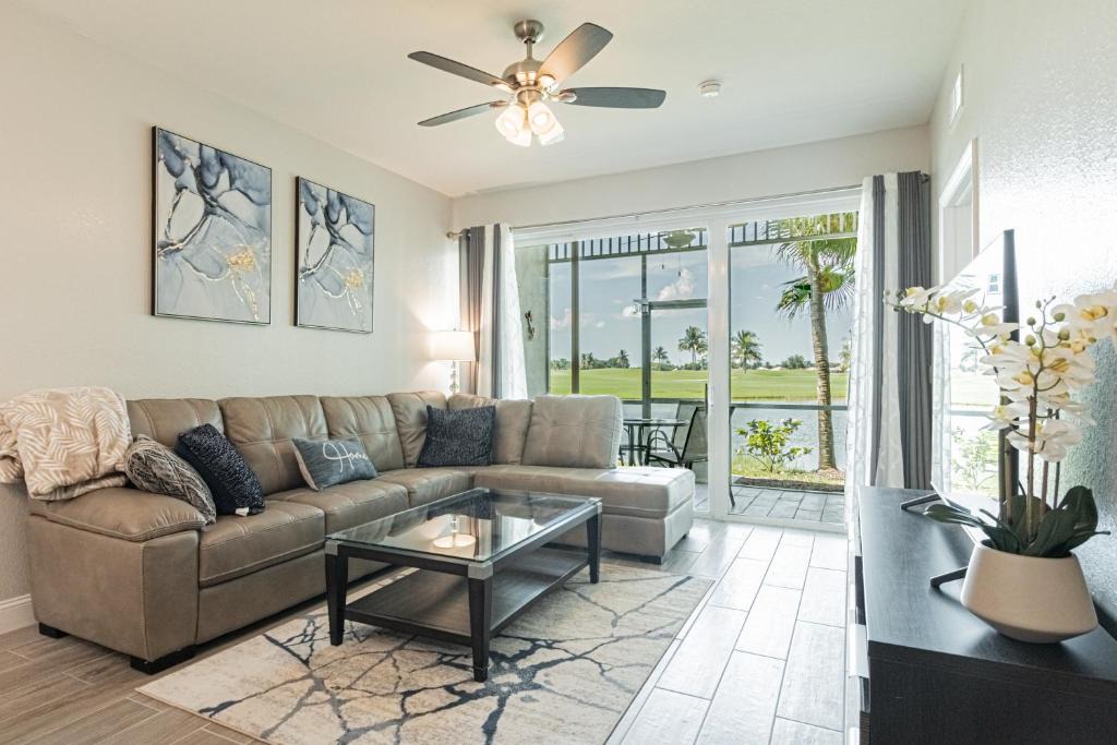 Naples Apartment | Temporary Pool Closure Notice is in Must-know info for guests section - Greenlinks at Lely Luxury White Orchid Fully Renovated Modern 1st floor 3bdr Golf Resort Villa