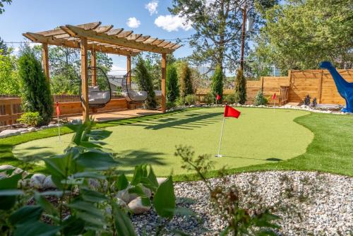 Castlewood House | Theater, Hot Tub, Mini Golf, Luxe Fun House