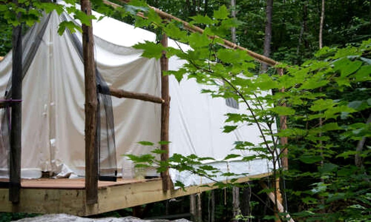 Chatham RV Rental | Treehouse-Style Tent Rental in the White Mountain National Forest of New Hampshire