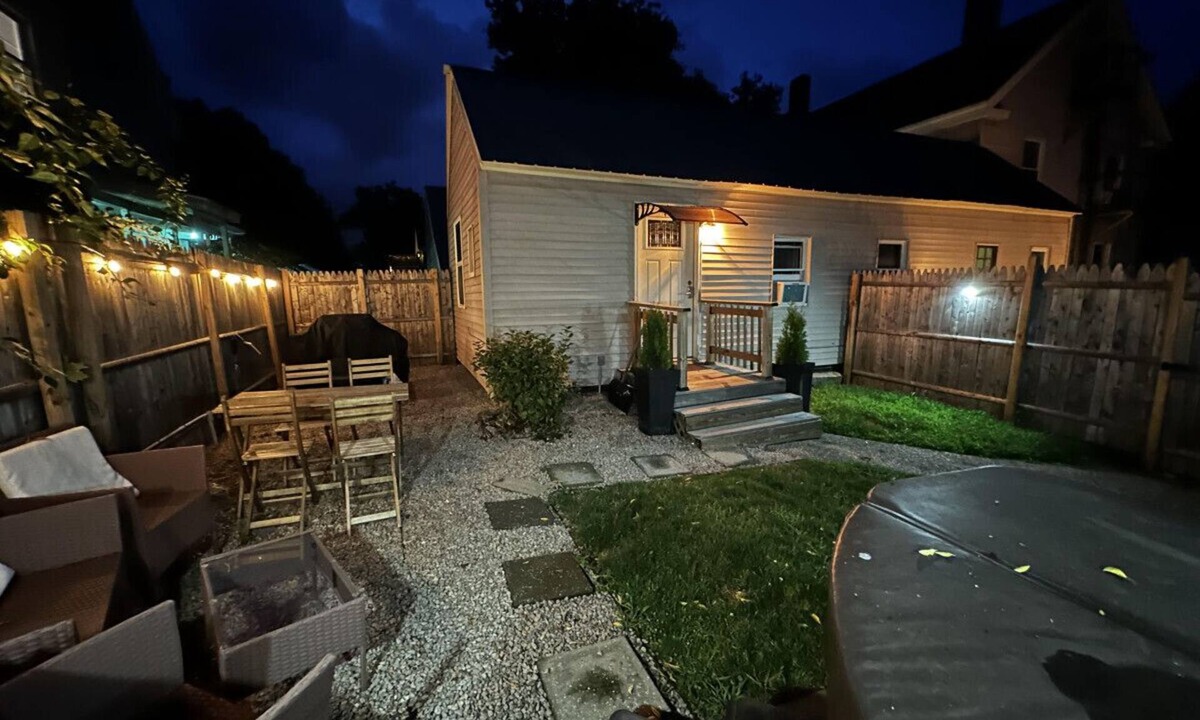 Laconia Apartment | Unit 4 - New Lovely unit w/Private HOT TUB & patio!