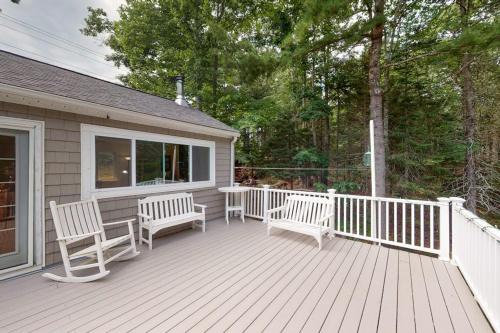 Somesville House | Waterfront home with deck, patio, grill, firepit, Ping-Pong, & WiFi