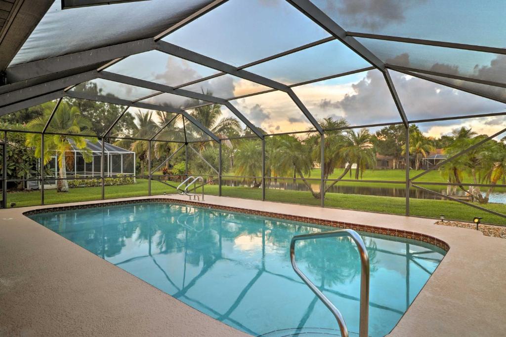 Port Saint Lucie House | Waterfront Port St Lucie Home w/Lanai & Pool