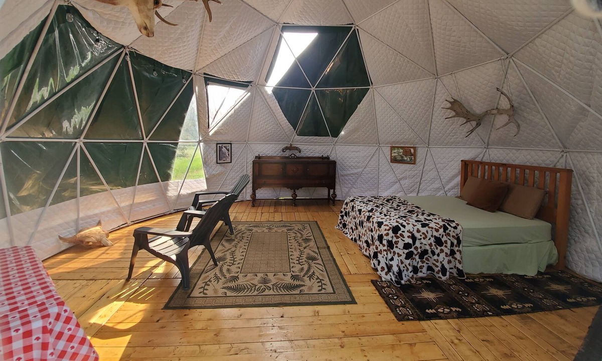 Caroline House | Wilderness Geo Dome in Boundary RV Park