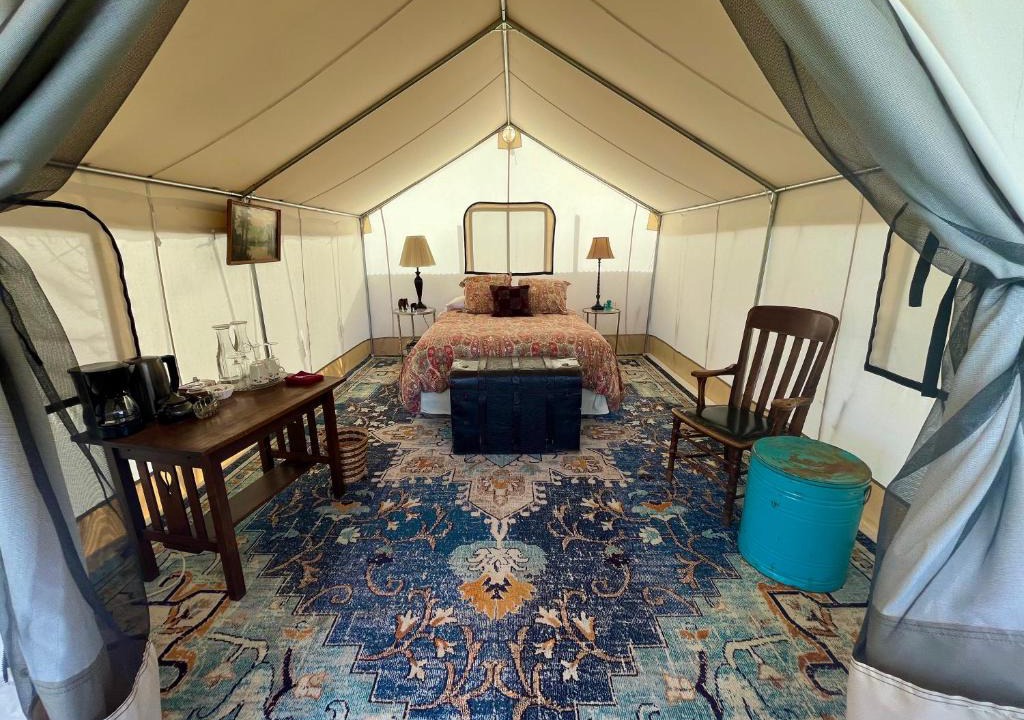 Lazear Other | Zinnia Glamping Tent at Zenzen Gardens