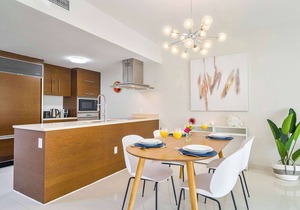 Brickell Open-Concept Suite | Dedicated Workspace