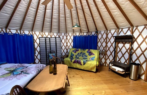 South Hartford House | Fabulous Upstate New York Glamping Yurt on a Farm