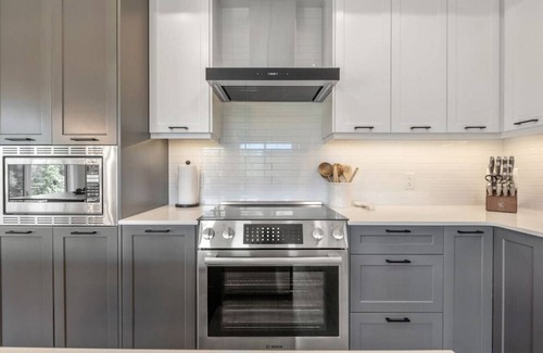 East Kootenay Apartment | The Bauhaus | Private Hot Tub | Walk to Lake | MCM