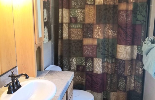 Estes Park Cabin | Updated Vintage Cabin with Spectacular Views, Rocks & Hot Tub!